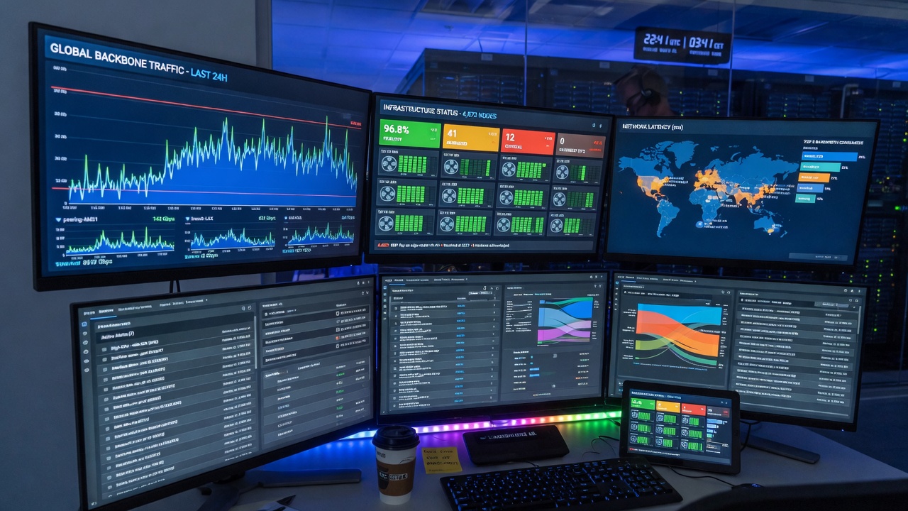 Bandwidth monitoring and rDNS support