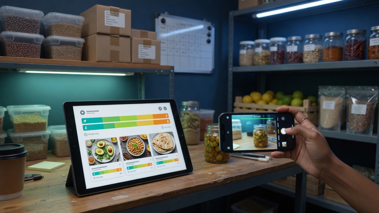 Xdata Stock app: recipes, freshness, barcode scan, and automatic stock