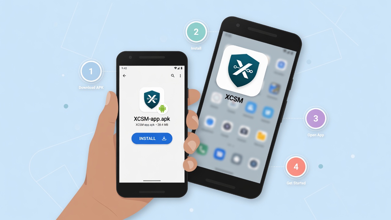 How to install XCSM APK from outside Google Play
